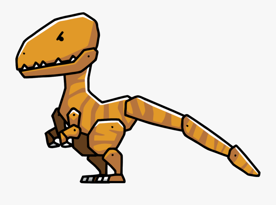 Velociraptor - Dinossauros Do Scribblenauts Unlimited, Transparent Clipart