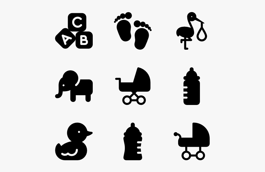 Baby Toys - Fishing Icons, Transparent Clipart