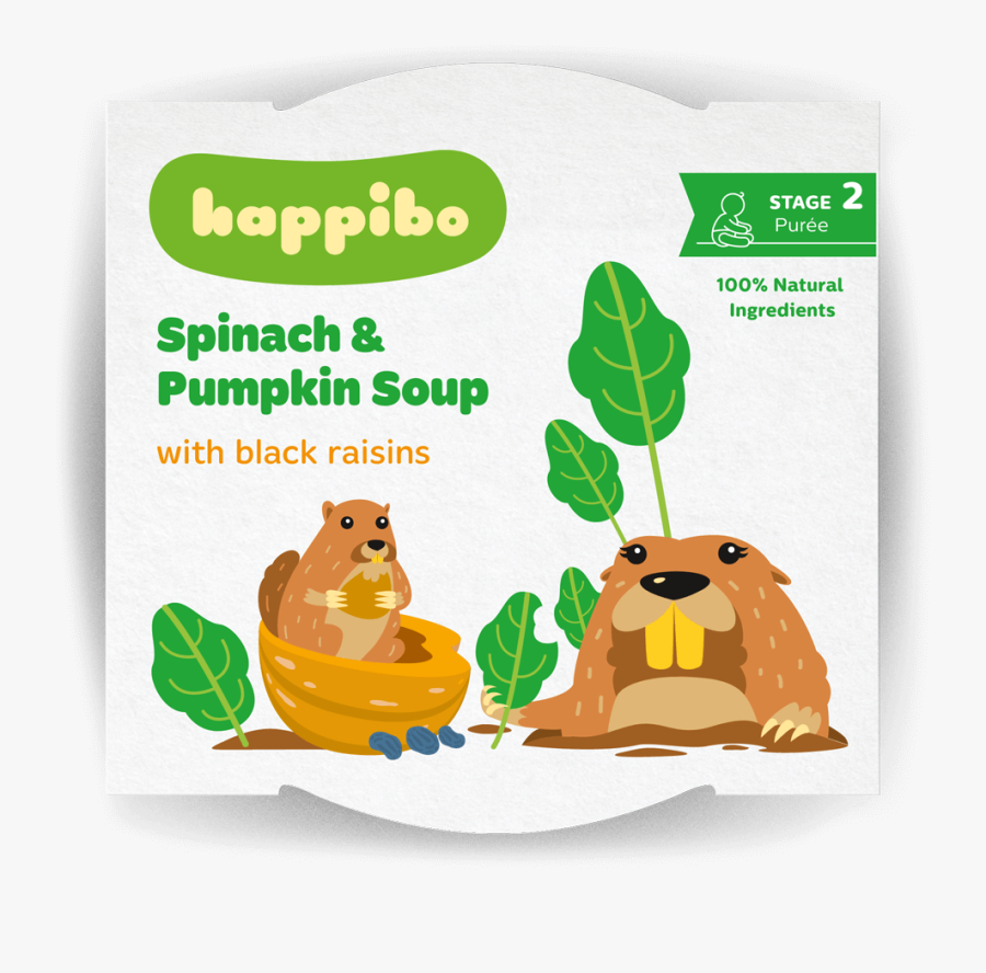 Happibo Carrot & Sweet Potato Puree, Transparent Clipart