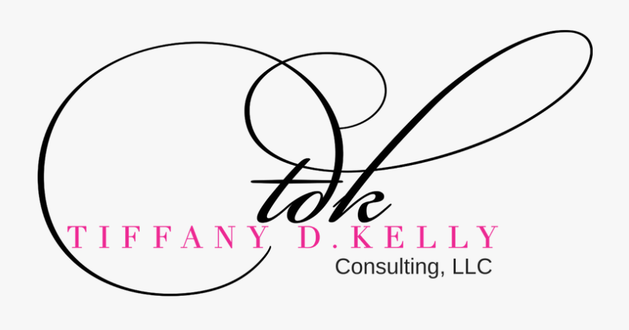 Tiffany D - Kelly - Calligraphy, Transparent Clipart