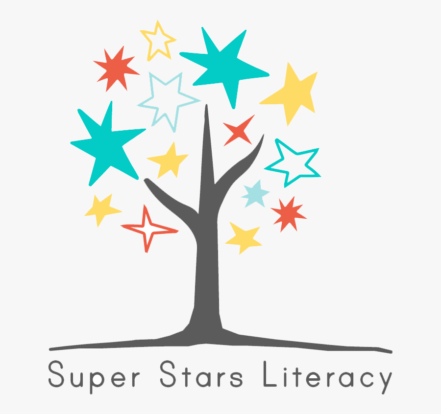Super Stars Literacy, Transparent Clipart