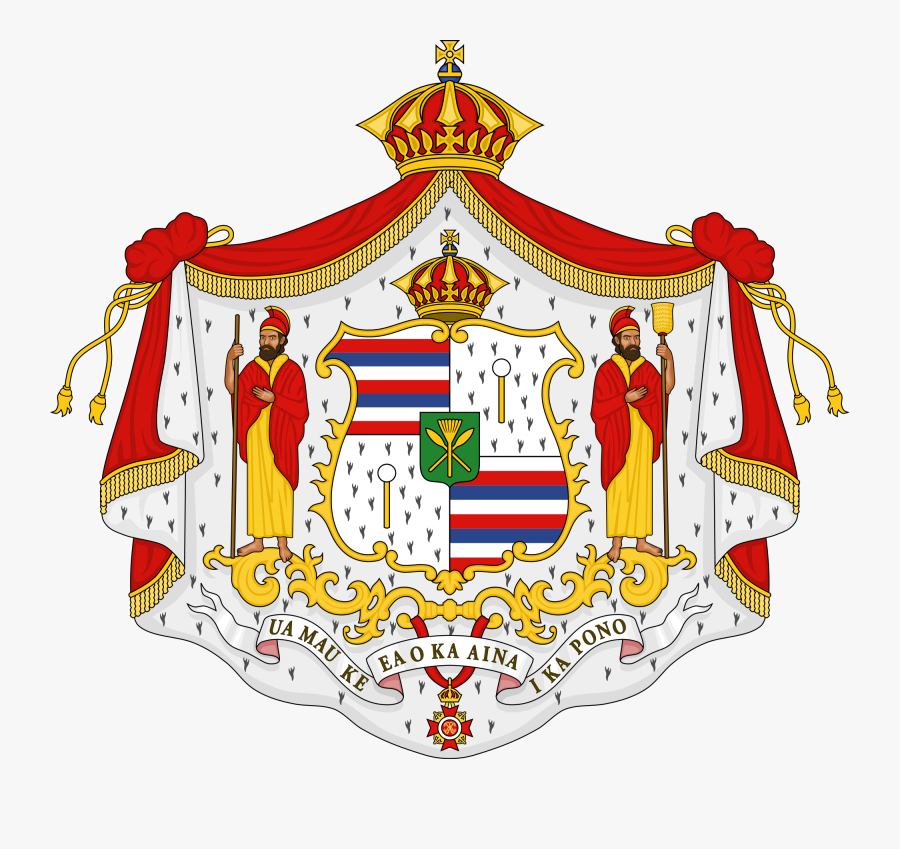 Coat Of Arms - Royal Coat Of Arms Hawaii, Transparent Clipart