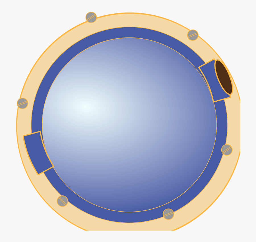 Port-hole - Circle, Transparent Clipart