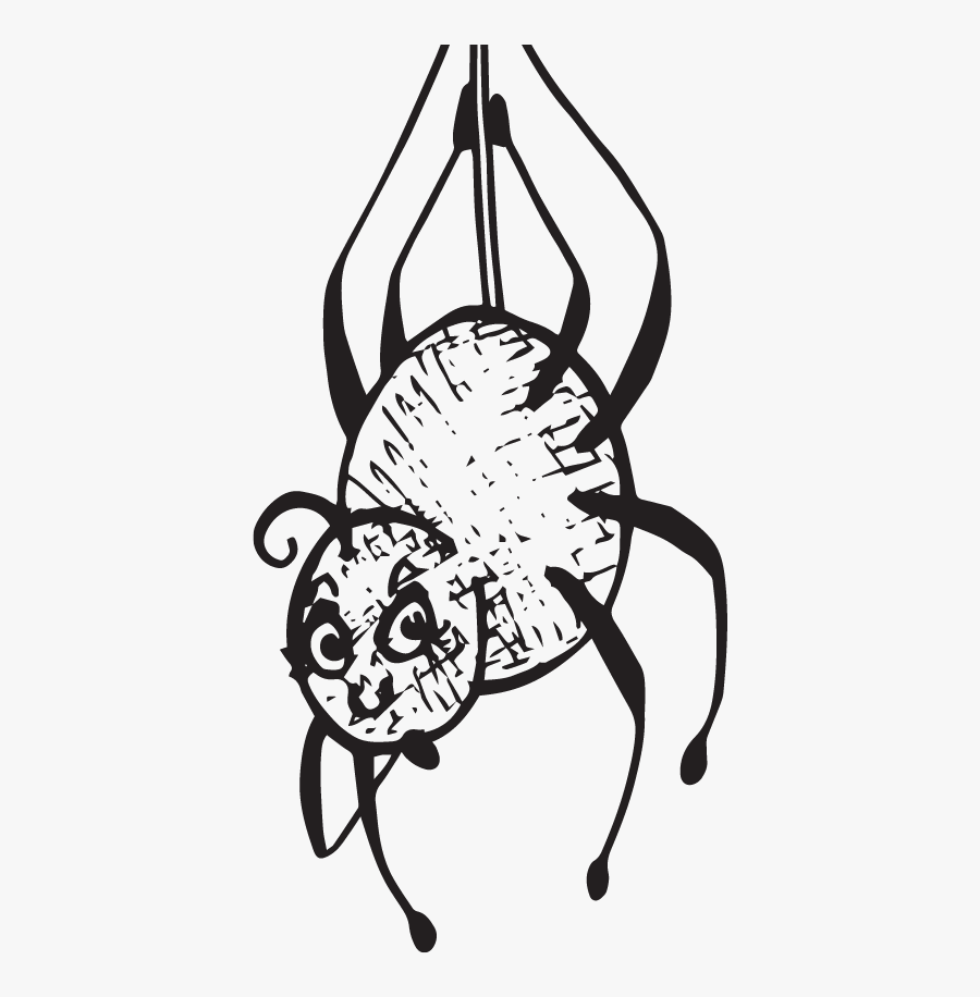 Bridge To Literacy Spider - Illustration, Transparent Clipart