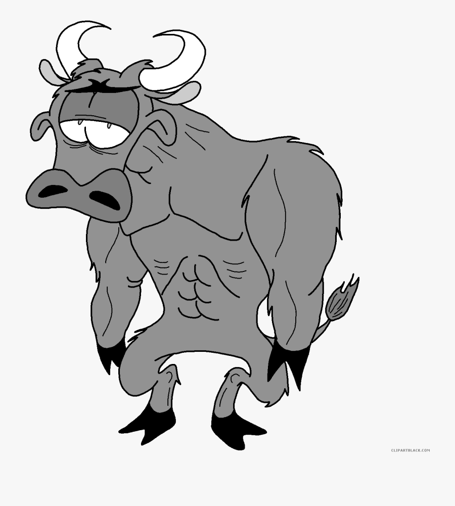 Yak Clipart - Cartoon Clipart Yak, Transparent Clipart