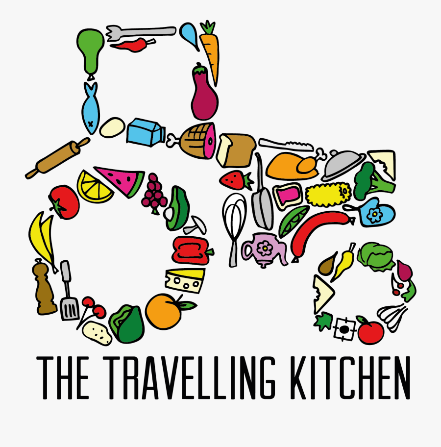 Travellingkitchen Logo Large-01, Transparent Clipart