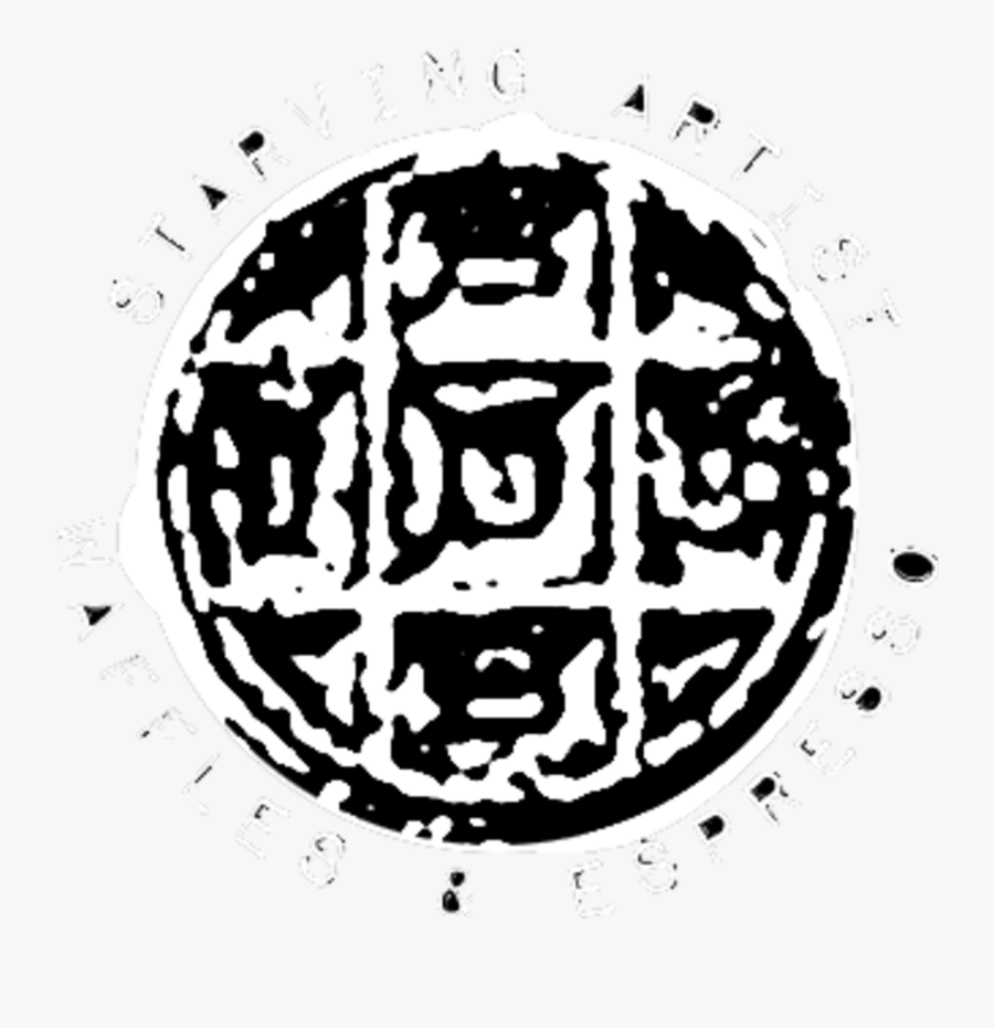 Waffles & Espresso - Circle, Transparent Clipart