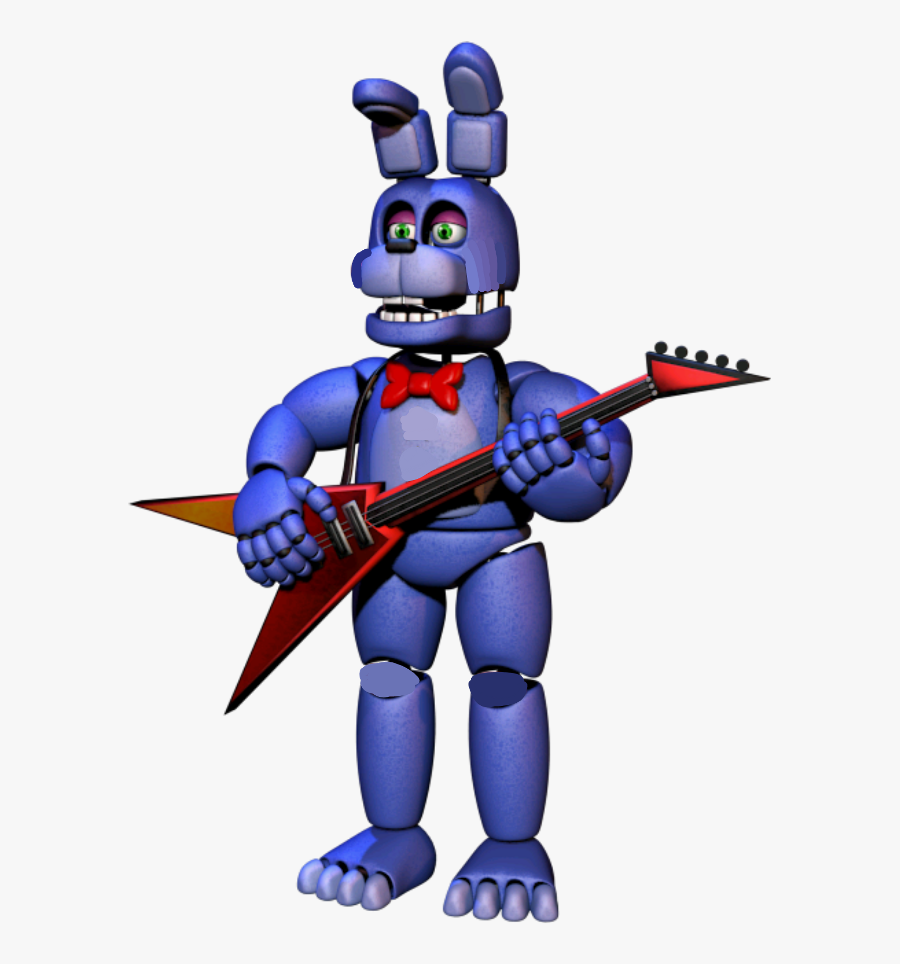 Classic Bonnie - Rockstar Bonnie Fnaf 6, Transparent Clipart