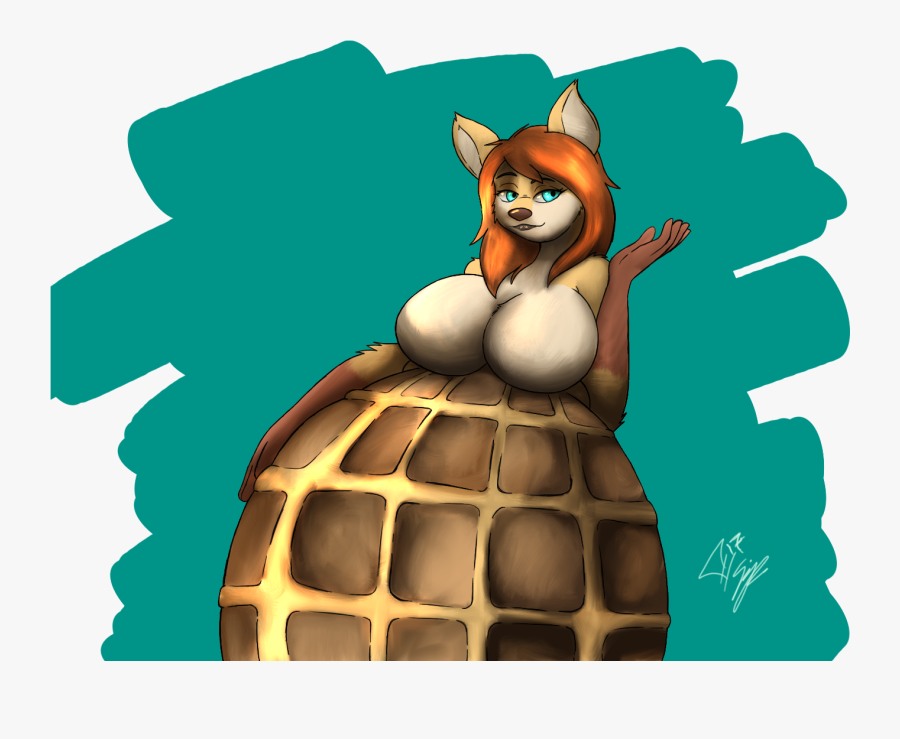 Waffles - Waffle Vore, Transparent Clipart
