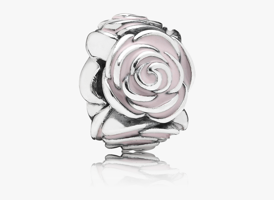 Charms Clip Rose Pandora Garden - Pandora Rose Flower Charm, Transparent Clipart