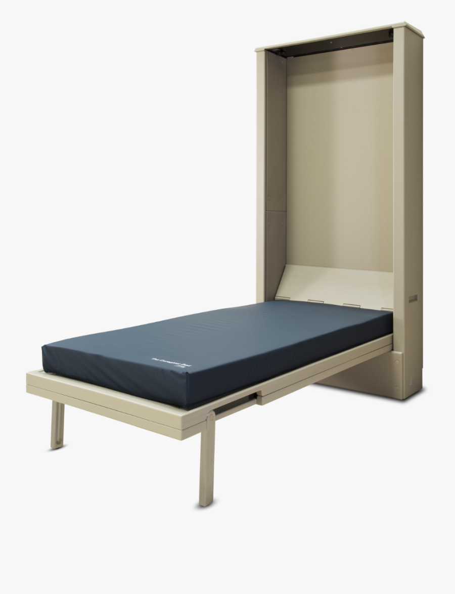 Caregiver Bed Unfolded No Bedding Tempur-pedic Mattress - Bed Frame, Transparent Clipart