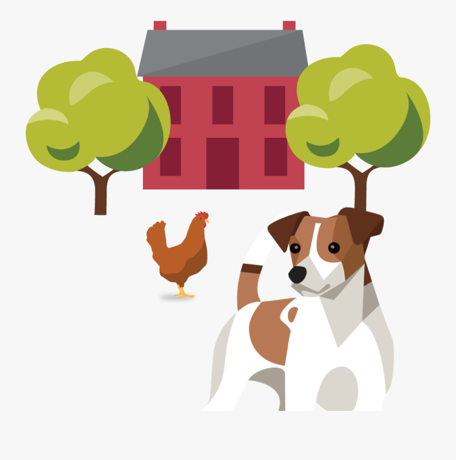 Farm, Transparent Clipart