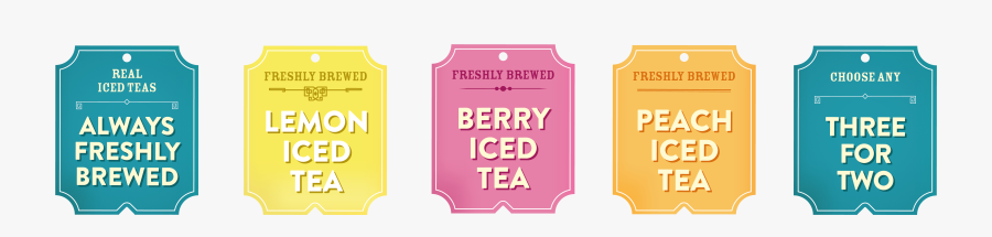 Teabag Tag Flavour Designs - Tea Bag Tag Design, Transparent Clipart