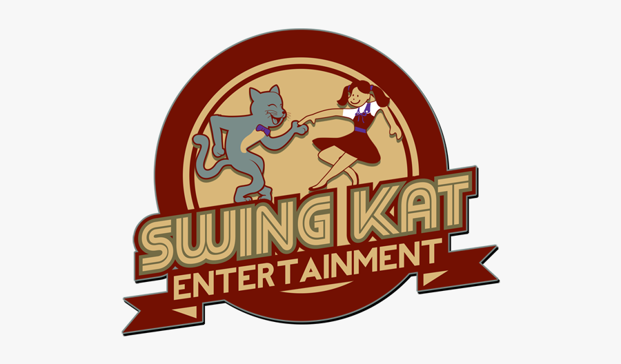 Swing Kat Entertainment - Swing Dance Cats, Transparent Clipart