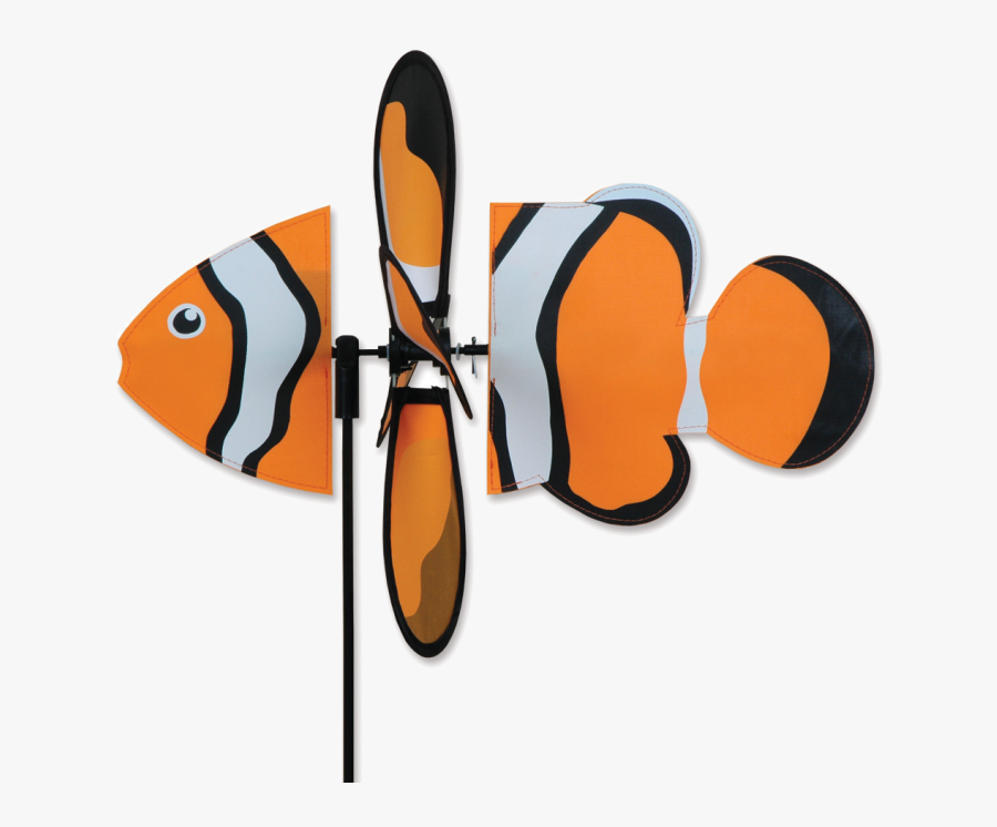 Image Of Petite Clownfish Spinner - Coral Reef Fish, Transparent Clipart
