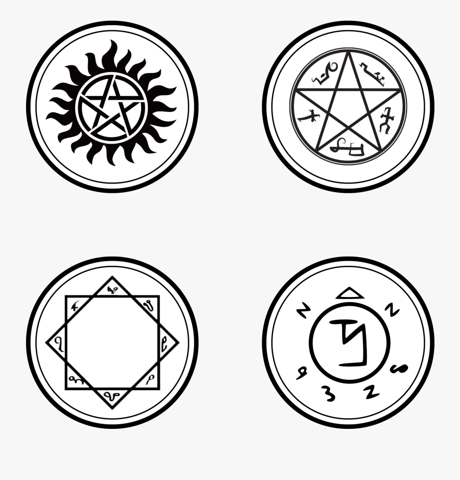 Supernatural Tattoo, Transparent Clipart