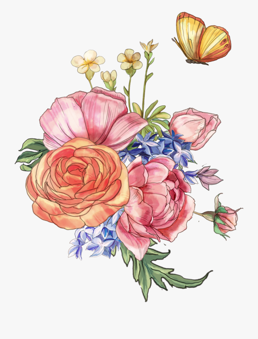 Tea Flower Watercolor Png, Transparent Clipart