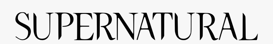 Supernatural Logo Png, Transparent Clipart