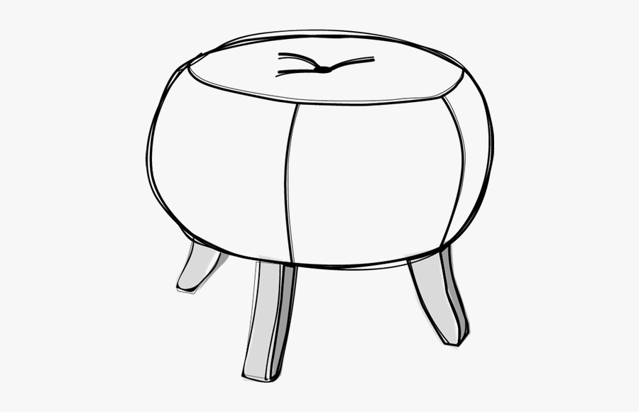 James Stool Bespoke - Sketch, Transparent Clipart