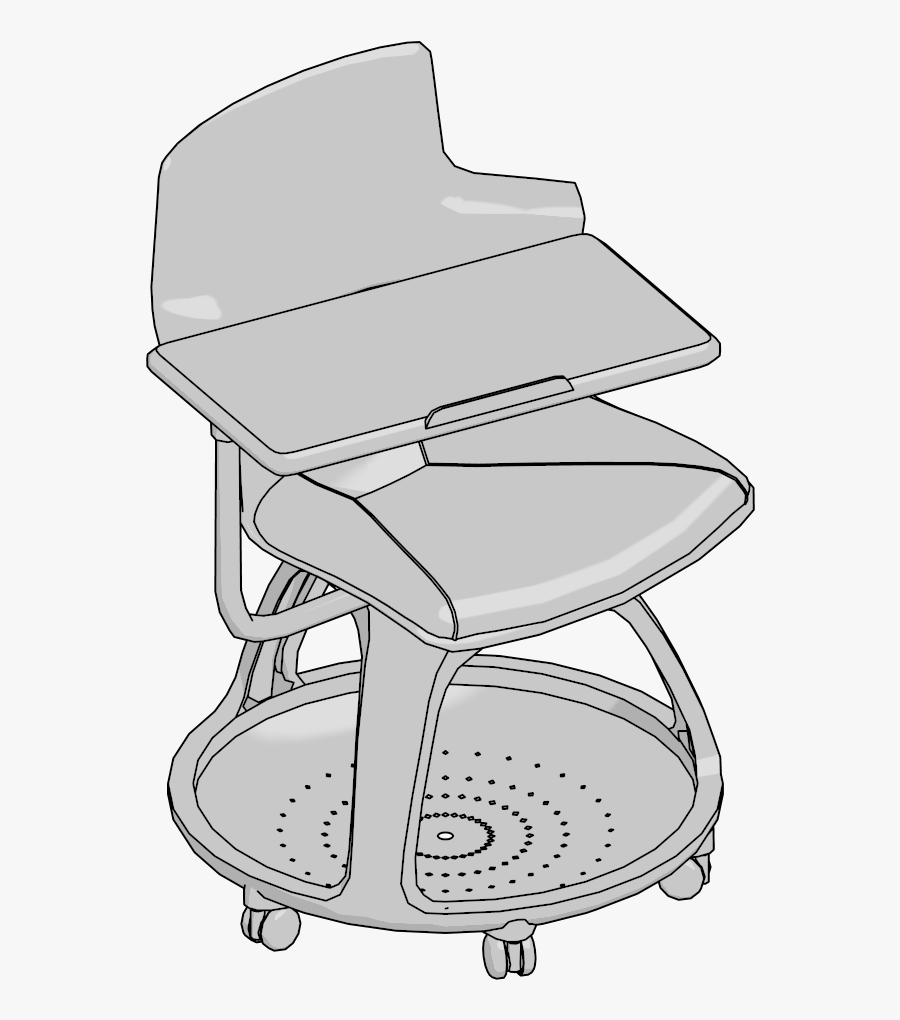 Office Chair, Transparent Clipart
