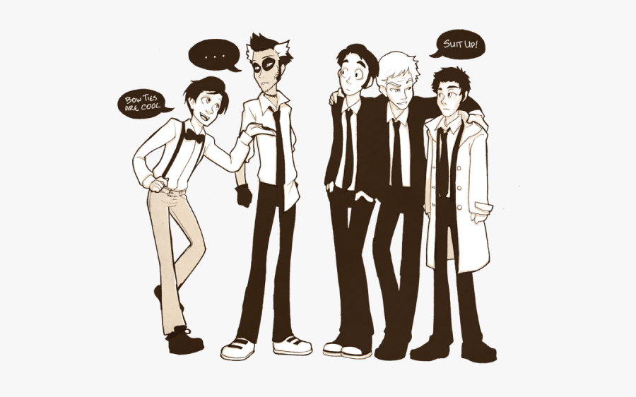 Suit Up Barney Illustration, Transparent Clipart