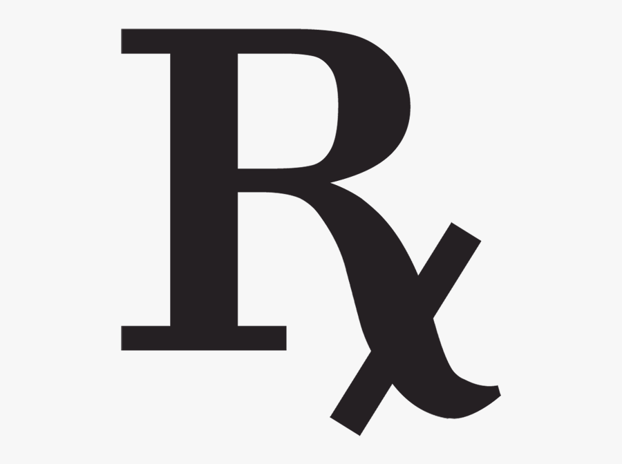 Rx Medical Pot - Prescription Rx Logo, Transparent Clipart
