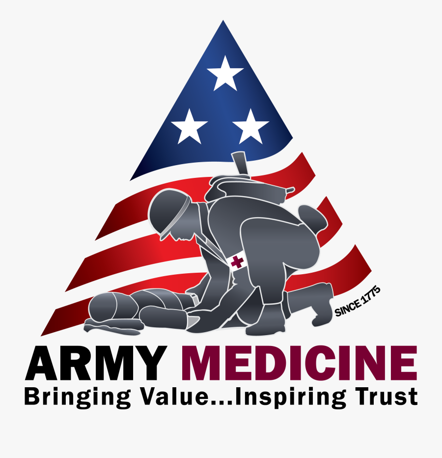 Army Medicine Logo 4c Hr - Us Army Medical Department Logo, Transparent Clipart