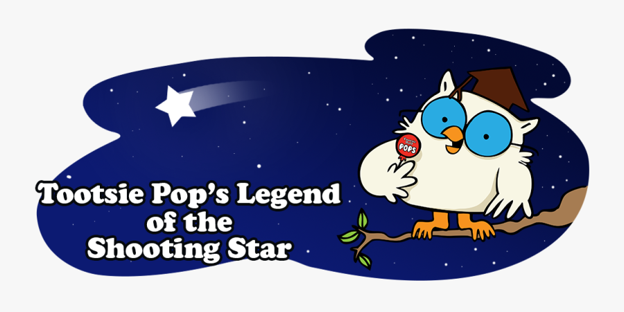 Legend Of The Shooting Star - Tootsie Roll, Transparent Clipart