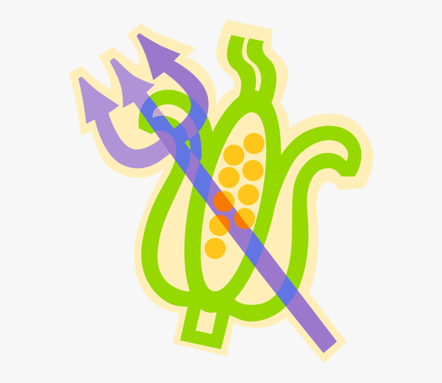 Transparent Corn Vector Png - Graphic Design, Transparent Clipart