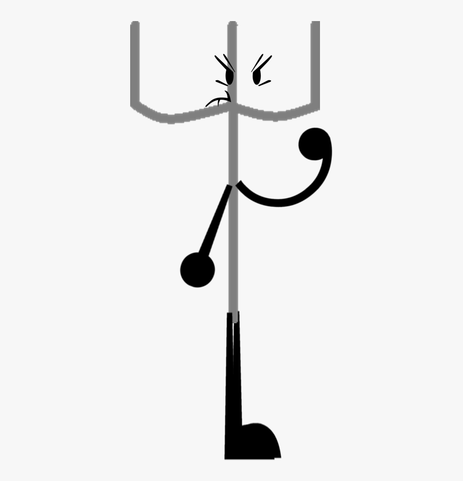 Pitchfork' - Snewerpose - Bfdi Pitchfork, Transparent Clipart