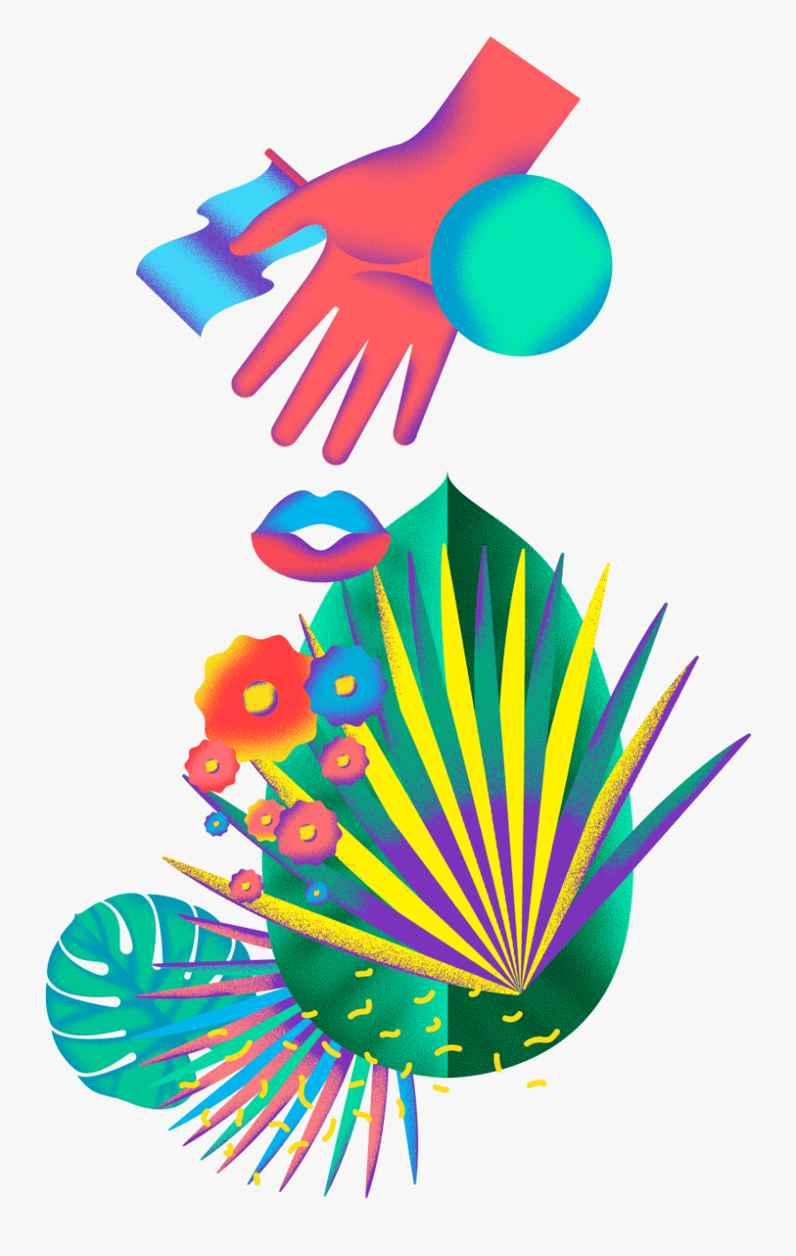 Music Festival Branding, Transparent Clipart