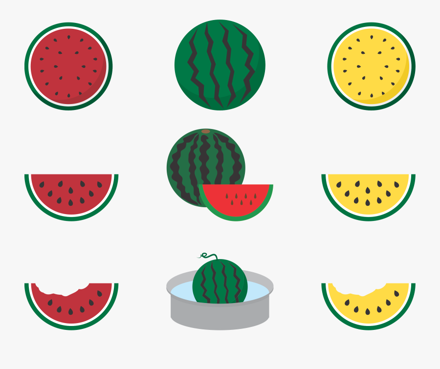 Watermelons - Watermelon Ai, Transparent Clipart