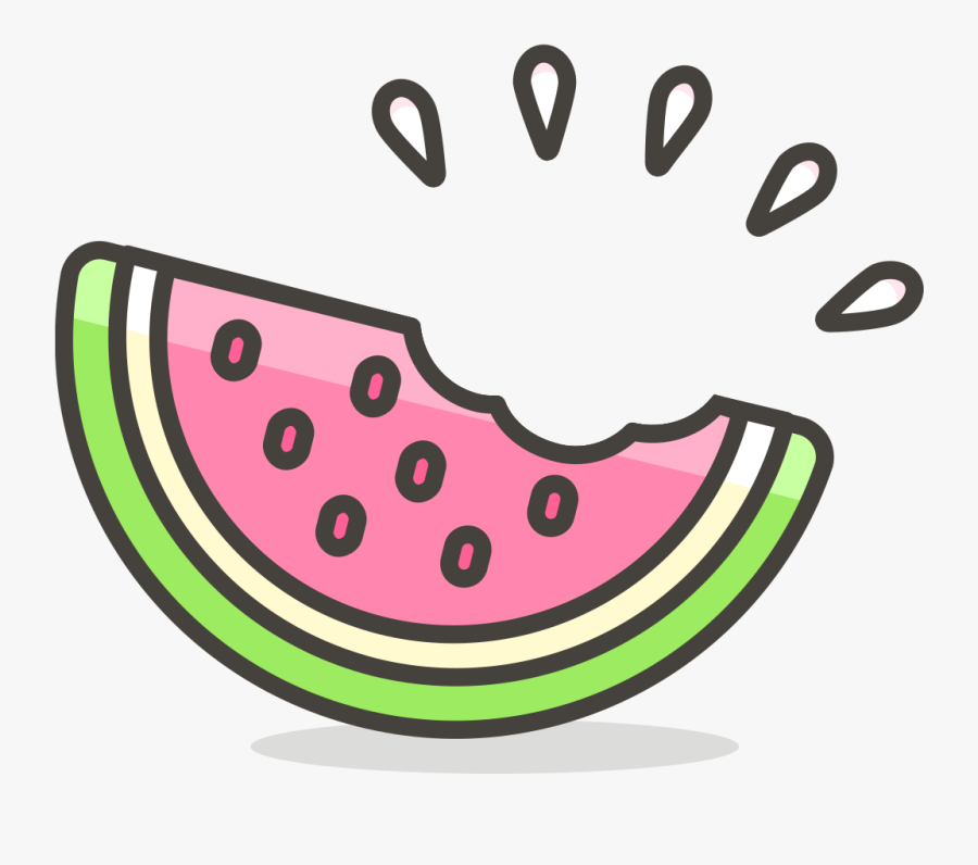 524 Watermelon - Watermelon Icon Png, Transparent Clipart