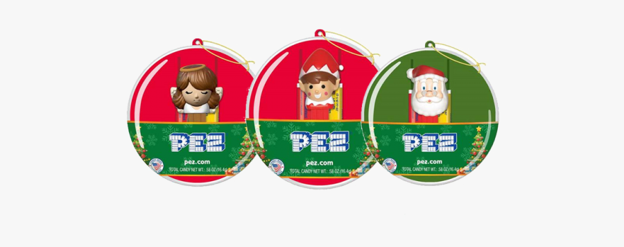 Pez Ornaments, Transparent Clipart