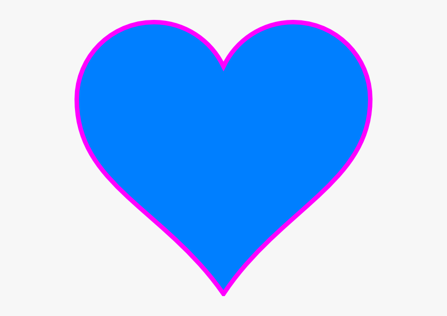 ❣hearts❣ ‿✿⁀♡♥♡❤ Heart Clip Art, Online Art - Blue Heart Vector Png, Transparent Clipart