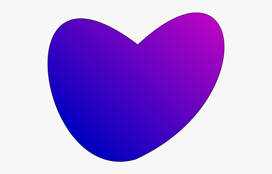 Pink And Blue Hearts Png - Heart, Transparent Clipart