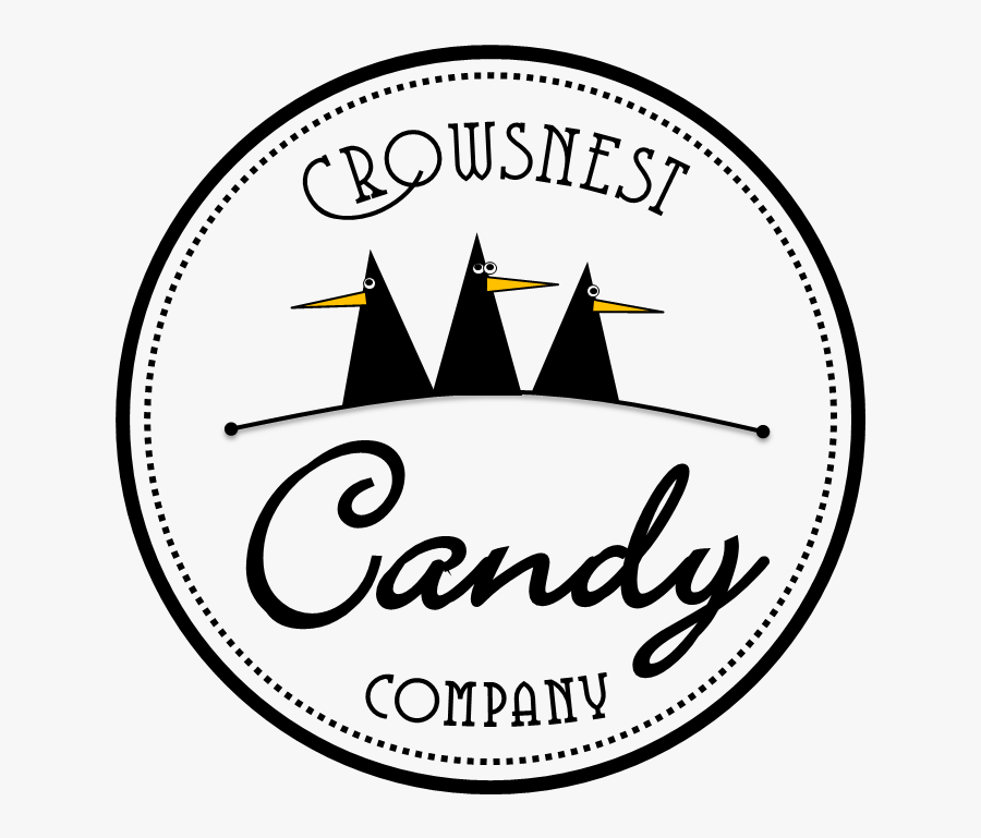 Crowsnest Candy Company - Circle, Transparent Clipart