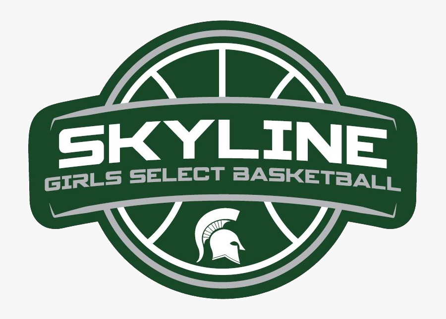 Skyline Girls Select Basketball - Michigan State Spartans, Transparent Clipart