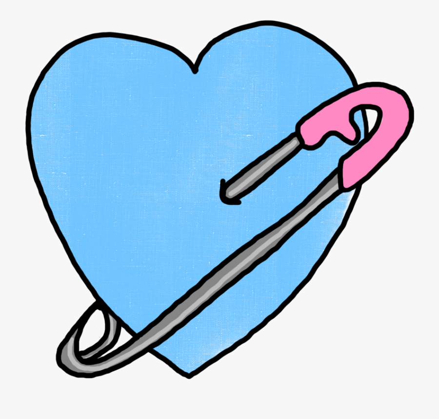 Hearts Png Tumblr - Png Tumblr Blue Heart, Transparent Clipart