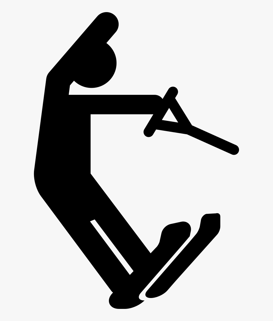 Water Ski Silhouette Comments Clipart , Png Download - Water Skiing, Transparent Clipart