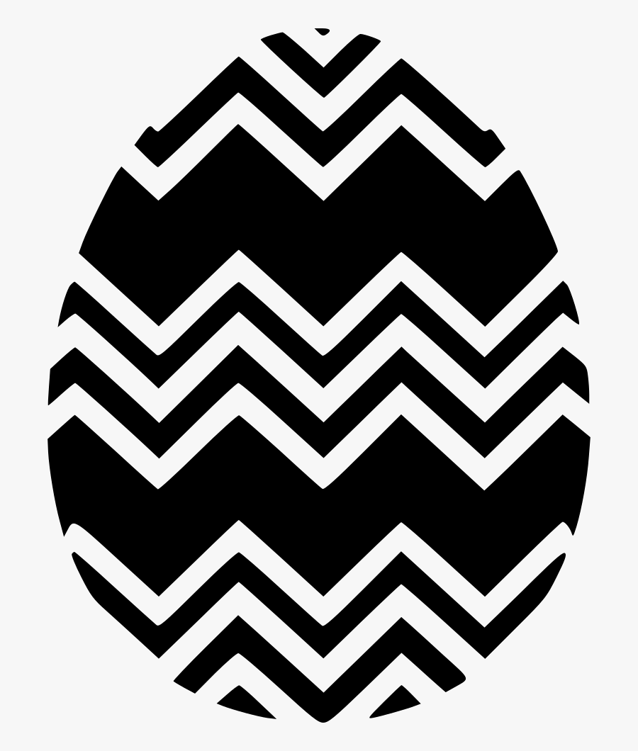 Egg Zigzag - Garnet And Gold Chevron, Transparent Clipart