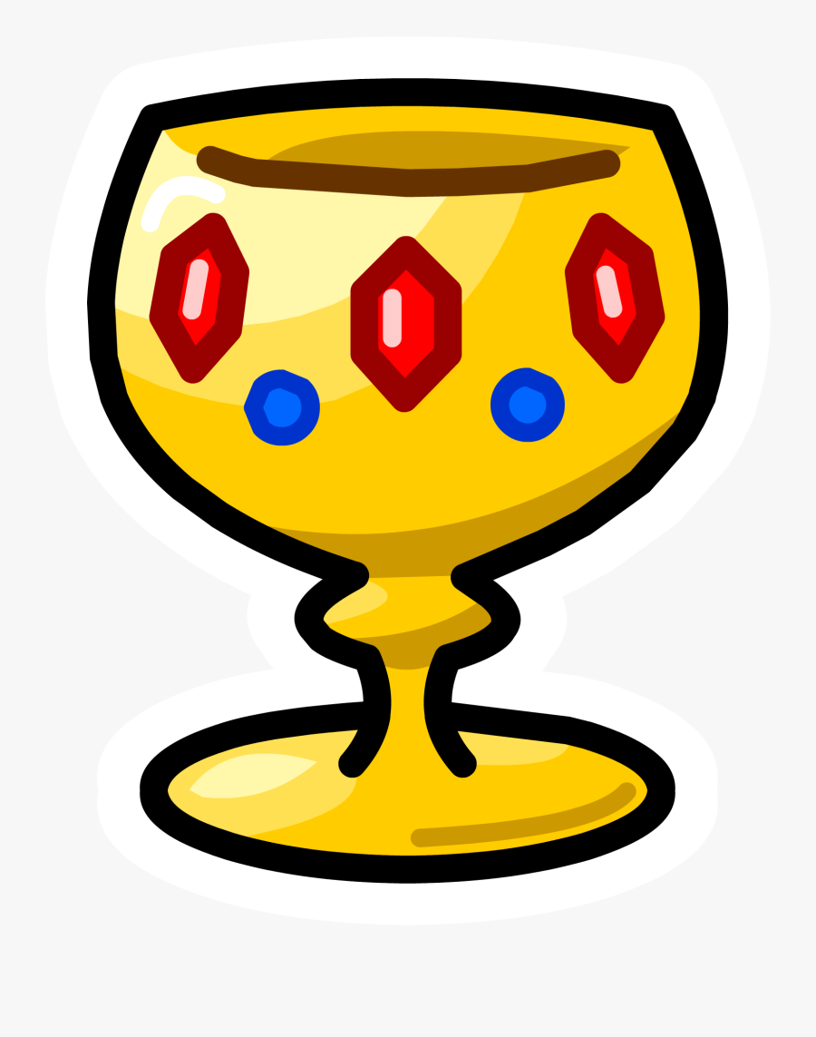 Goblet Pencil And In - Club Penguin Pins, Transparent Clipart