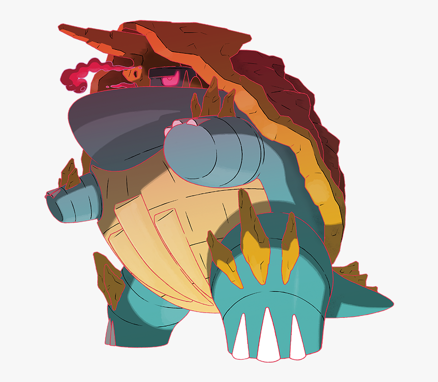 Pokemon Drednaw Gigantamax, Transparent Clipart