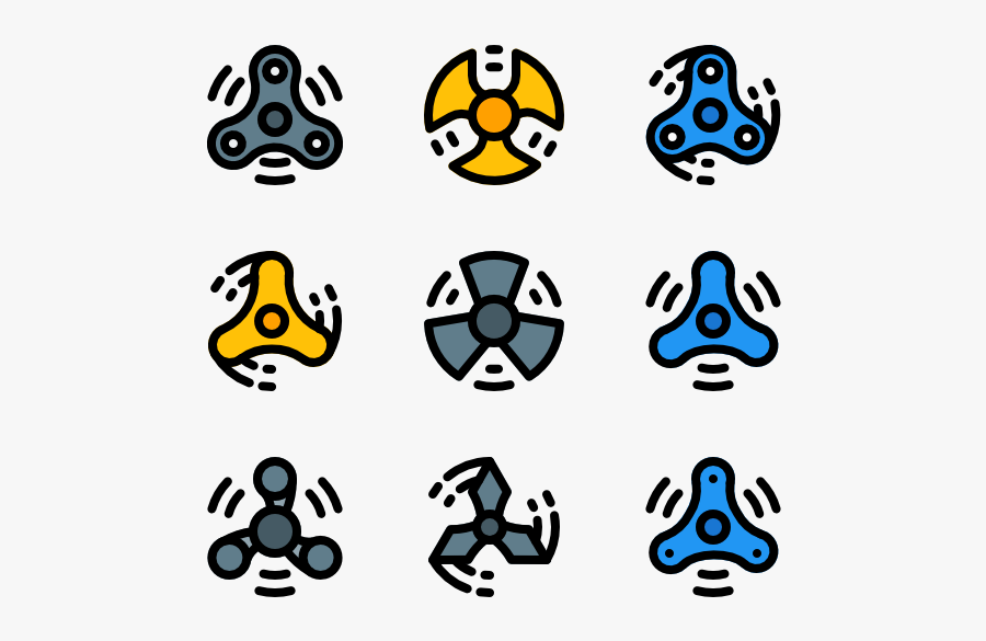 Fidget Spinner - Thanksgiving Icon, Transparent Clipart