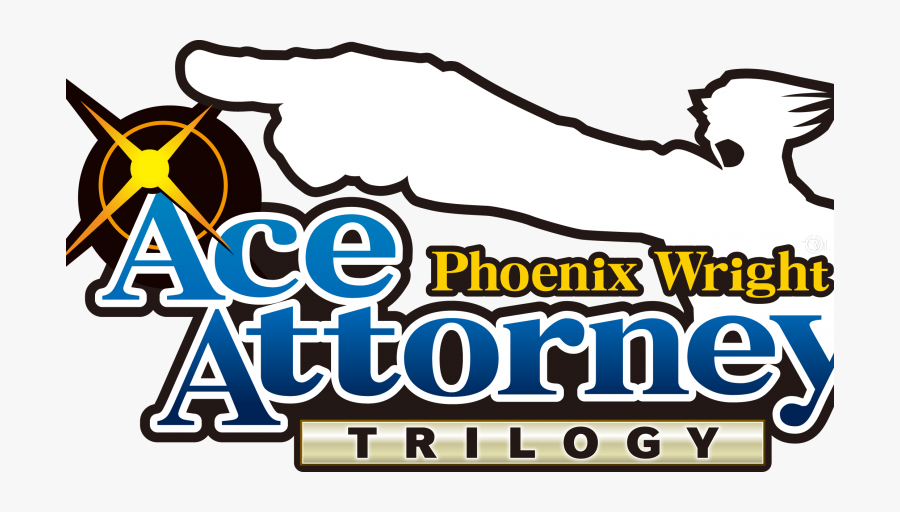 Phoenix Wright Trilogy Logo, Transparent Clipart