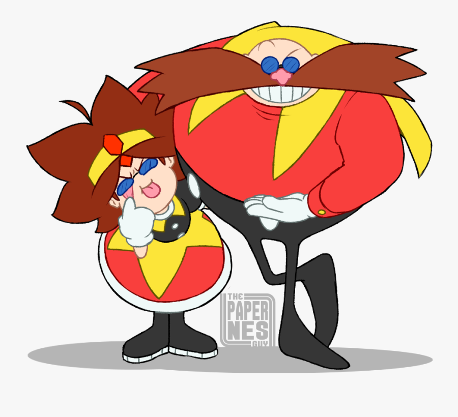 The Paper Nes Sonic Mania Doctor Eggman Super Smash - Egg Man Sonic Mania Cartoon, Transparent Clipart