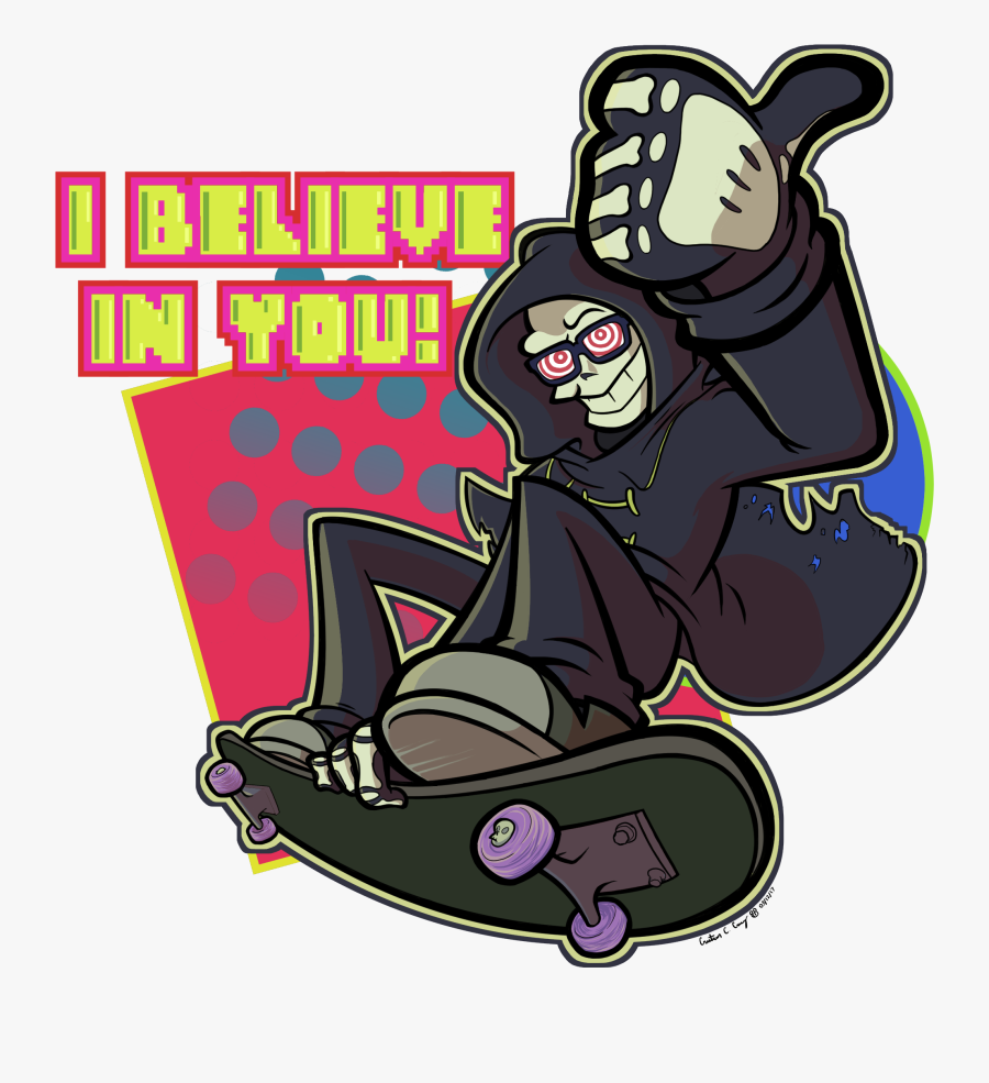 Uncle Death - Cartoon, Transparent Clipart