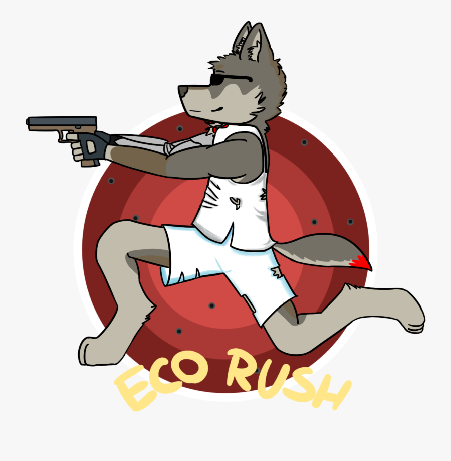 Csgo Eco Rush Sticker Clipart , Png Download - Csgo Eco Rush Sticker, Transparent Clipart