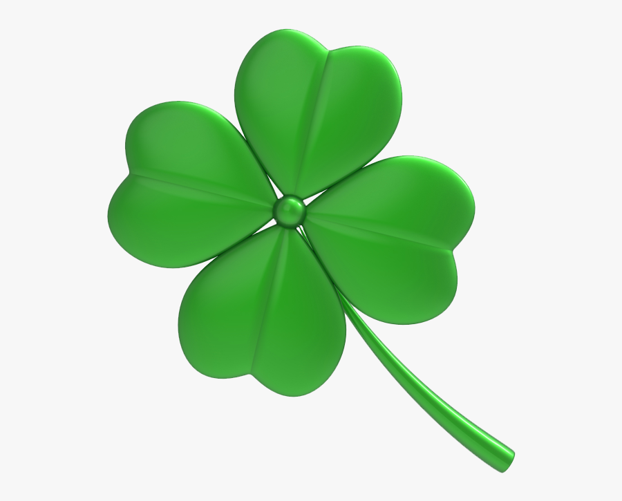 Rare Clipart Four Leaf Clover - Four Leaf Clover Transparent, Transparent Clipart