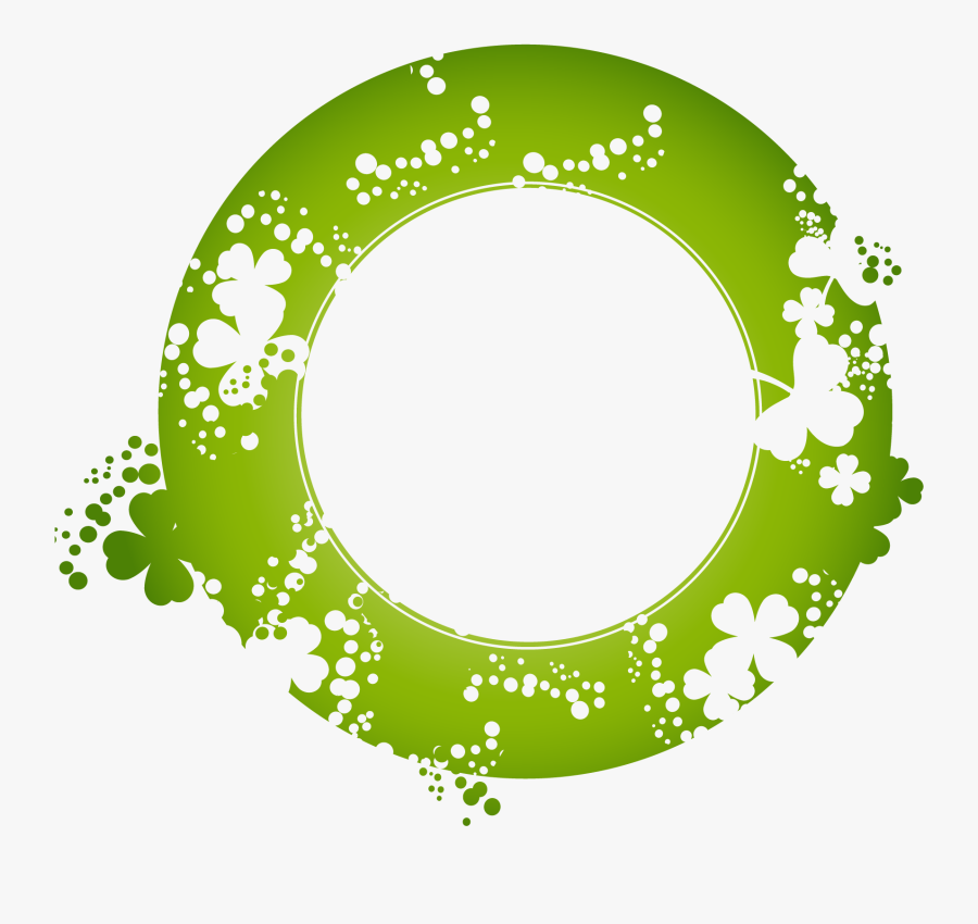 Clover Frame Four-leaf Red Download Hq Png Clipart - Cloverframe Png, Transparent Clipart